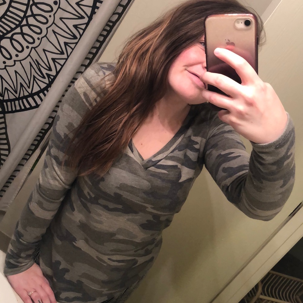 Small Mikey & Joey Camo Long Sleeve